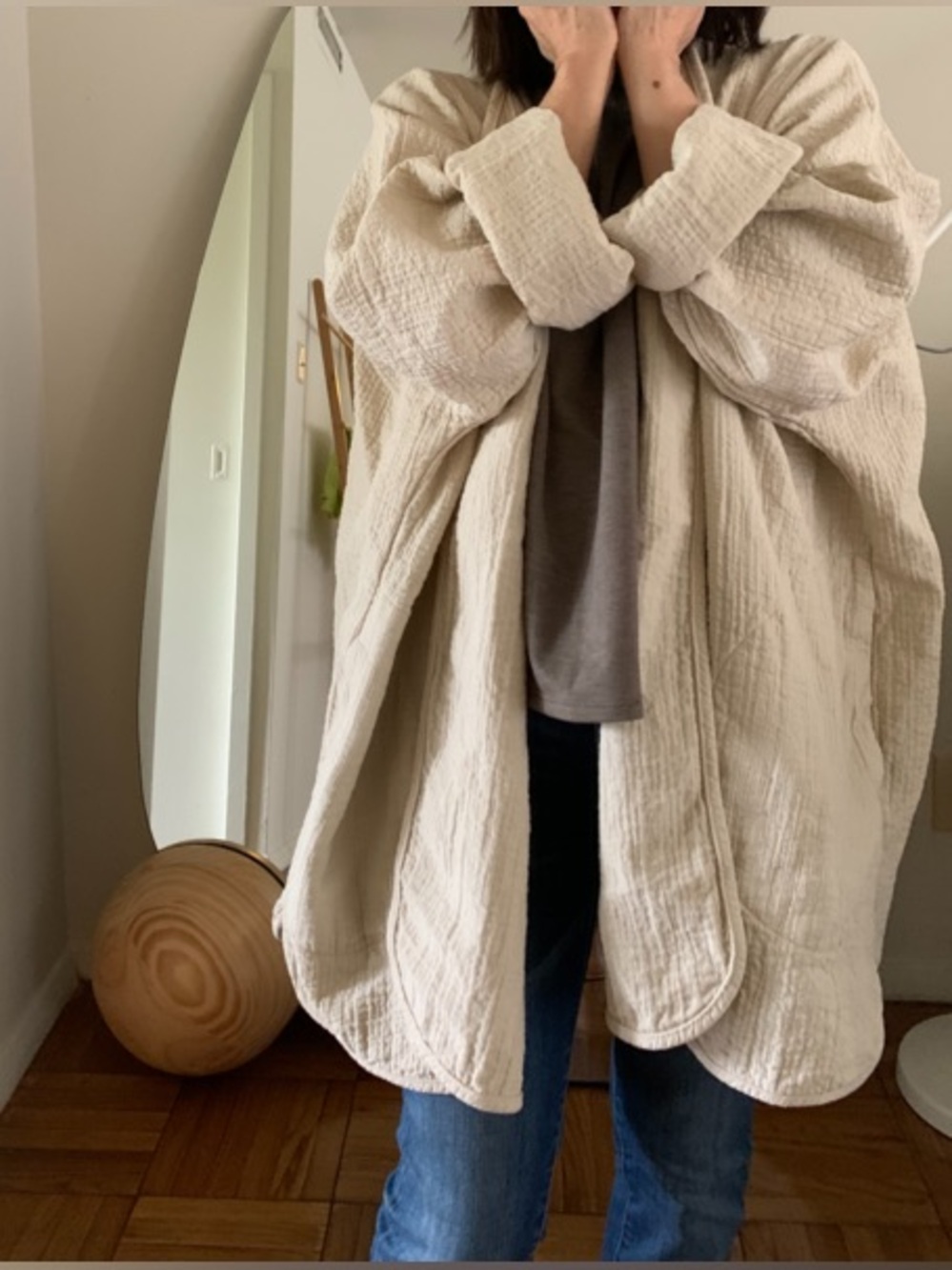 April Meets October November Robe Coat